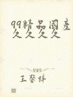 99精品国产久久久久久
