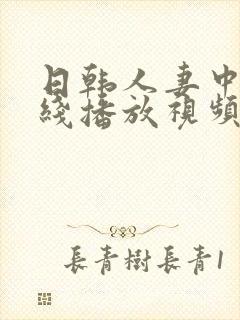 日韩人妻中出在线播放视频