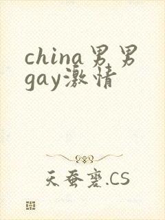 china男男gay激情