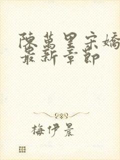 陈万里宋娇娇 最新章节