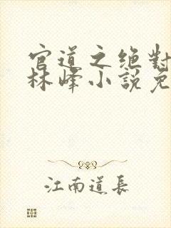 官道之绝对权力林峰小说免费阅读