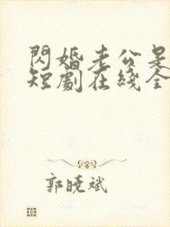 闪婚老公是总裁短剧在线全集封面