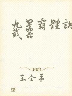 九星霸体诀龙尘武器封面