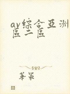 av综合亚洲一区二区