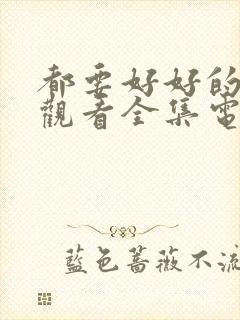 都要好好的免费观看全集电视剧封面