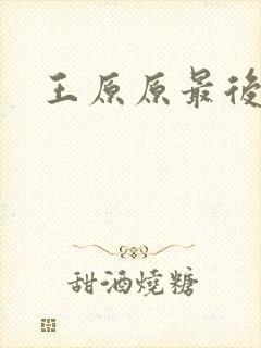 王原原最后结局