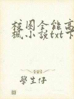 校园全能高手季枫小说txt下载