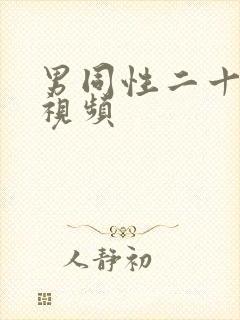 男同性二十互艹视频