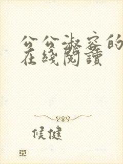 公公淑容的小说在线阅读