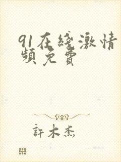 91在线激情视频免费