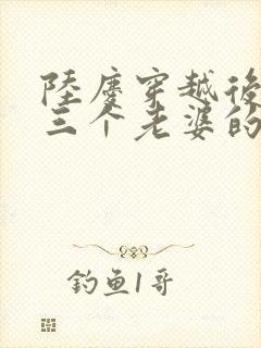 陆庆穿越后领了三个老婆的小说