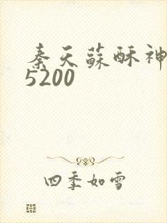 秦天苏酥神王令5200封面