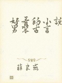 好看的小说女扮男装古言