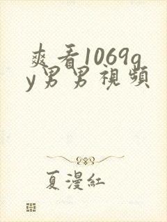 爽看1069gy男男视频
