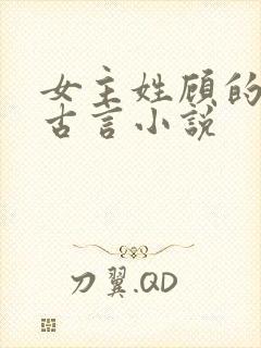女主姓顾的穿越古言小说