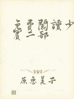 免费阅读少年阿宾二部封面