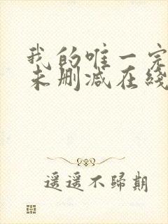 我的唯一完整版未删减在线免费观看