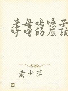 老母鸡嗓子呼噜呼噜的应该吃什么药