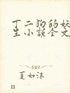 丁二狗的妖孽人生小说全文阅读