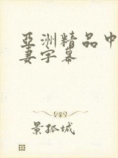 亚洲精品中文人妻字幕