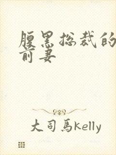 腹黑总裁的天价前妻