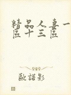 精品人妻一区二区十三区