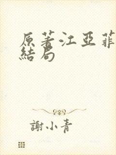 原著江亚菲真实结局