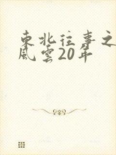 东北往事之黑道风云20年