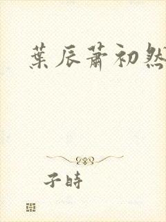 叶辰萧初然听书