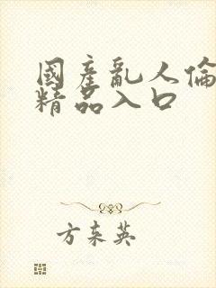 国产乱人伦人妻精品入口