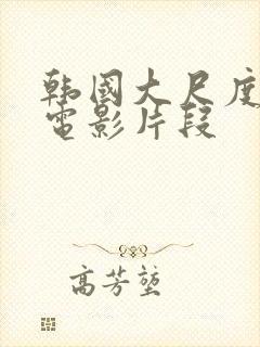 韩国大尺度床戏电影片段