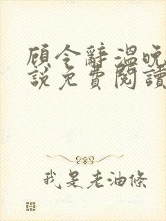 顾令辞温晚晴小说免费阅读最新章节