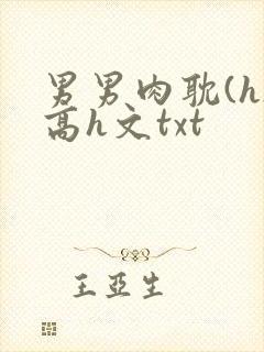 男男肉耽(h)高h文txt
