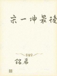 宋一坤最后结局