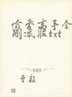 偷香高手全文无删减版txt