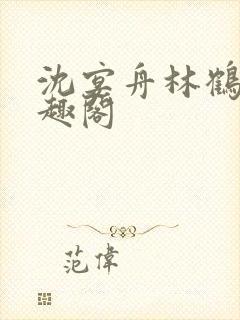 沈宴舟林鹤眠笔趣阁封面