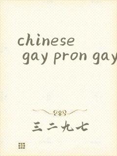 chinese gay pron gay