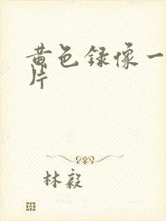 黄色录像一级一片