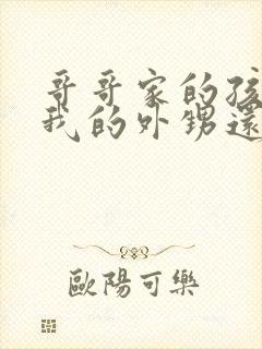 哥哥家的孩子是我的外甥还是侄子