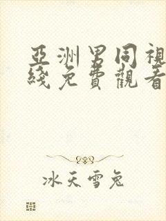 亚洲男同视频在线免费观看