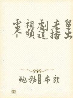 电视剧老舅在哪个频道播出