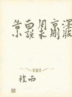 告白周京泽许随小说未删版txt