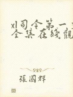 xl司令第一季全集在线观看完整版无删减封面