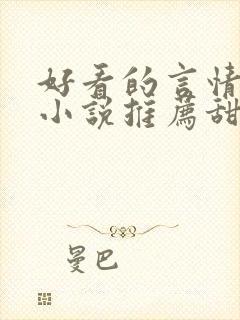 好看的言情现代小说推荐甜文封面