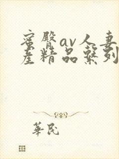 蜜臀av人妻国产精品系列53