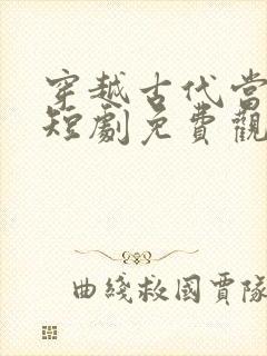 穿越古代当赘婿短剧免费观看