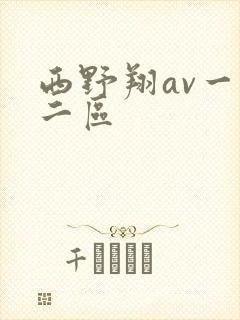西野翔av一区二区