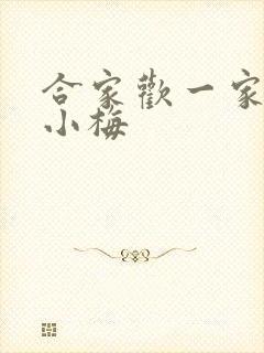 合家欢一家亲黄小梅