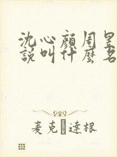 沈心颜周昱深小说叫什么名字