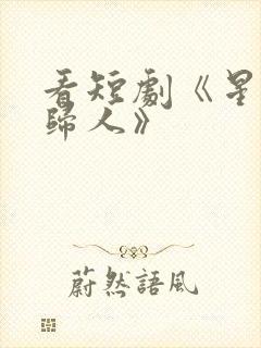 看短剧《星光落归人》封面